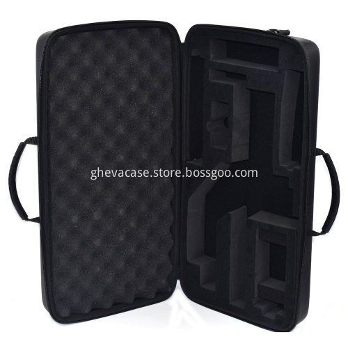 Waterproof hard big eva case with foam insert